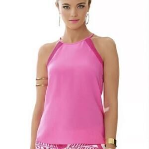 Lilly Pulitzer 100% Silk Tank Top sz S